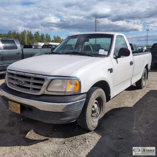 2000 FORD F-150 XL, 4.8L TRITON, REGULAR CAB, LONG BED