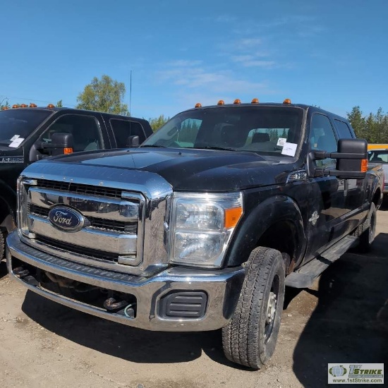 2012 FORD F-250 SUPERDUTY XLT, 6.7L POWERSTROKE, 4X4, CREW CAB, SHORT BED