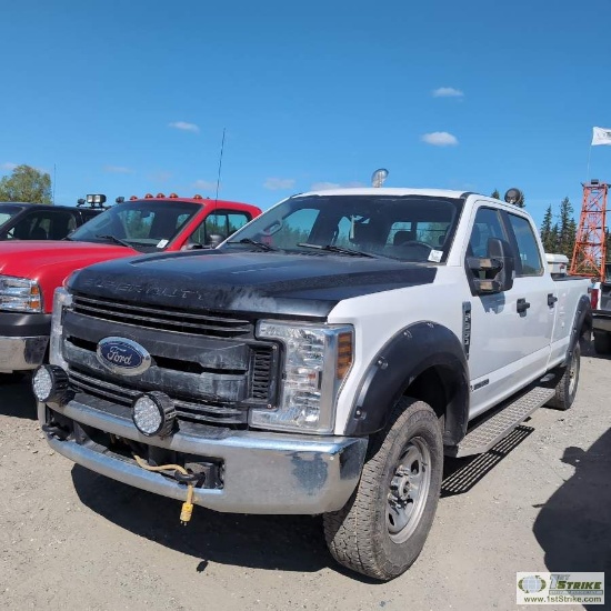2018 FORD F-350 SUPERDUTY XL, 6.7L POWERSTROKE, 4X4, CREW CAB, LONG BED, TRUCK BOX