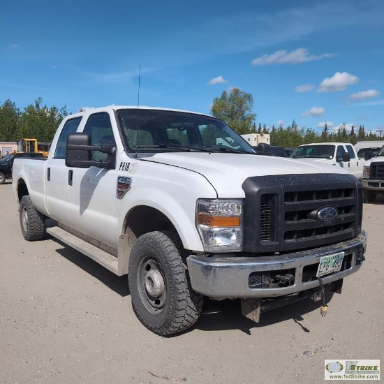 2010 FORD F-350 SUPERDUTY XL, 6.4L POWERSTROKE, 4X4, CREW CAB, LONG BED