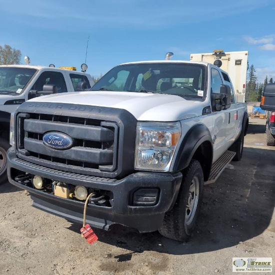 2014 FORD F-350 SUPERDUTY XL, 6.7L POWERSTROKE, 4X4, CREW CAB, LONG BED