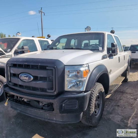 2015 FORD F-350 SUPERDUTY XL, 6.7L POWERSTROKE, 4X4, CREW CAB, LONG BED
