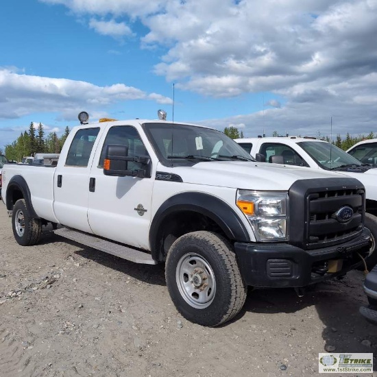 2014 FORD F-350 SUPERDUTY XL, 6.7L POWERSTROKE, 4X4, CREW CAB, LONG BED. UNKNOWN MECHANICAL PROBLEMS