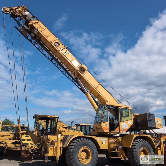 CRANE, GROVE RT635C, EROPS, 35 TON LIFT CAPACITY, 105FT HYDRAULIC BOOM, WITH JIB. TWO SHEAVE BLOCK A