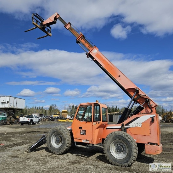 TELEHANDLER, 2008 JLG SKYTRACK 10054, EROPS, 10KLBS LIFT CAPACITY, 54FT LIFT HEIGHT, 4 CYLINDER CUMM