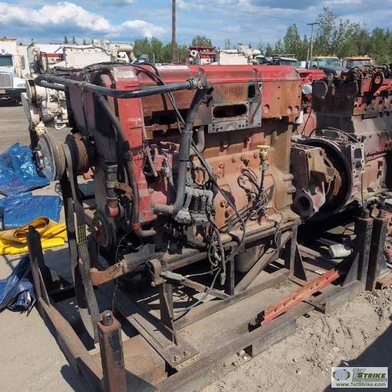 ENGINE CORE, 2012 CUMMINS REMAN ISX, 565HP, WITH STORAGE STAND