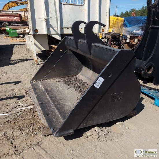 EXCAVATOR ATTACHMENT, CLEAN-OUT BUCKET, JONES, WEDGE STYLE QUICK CONNECT