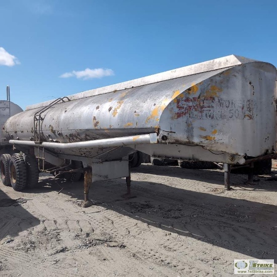TANK TRAILER, STEEL TANK, TANDEM AXLE