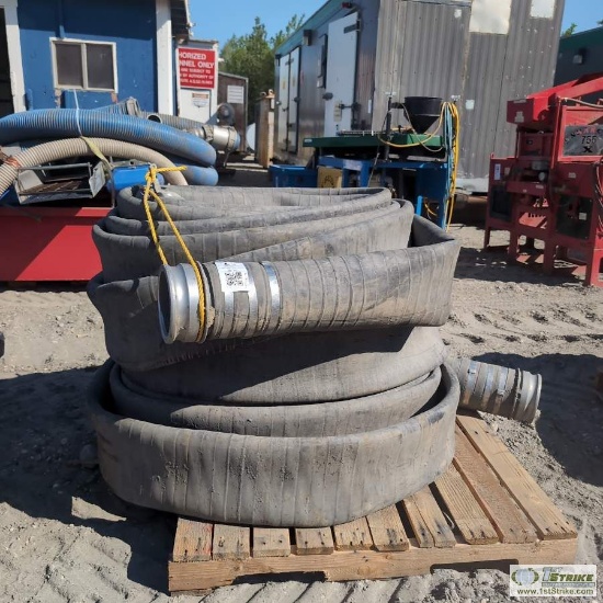 1 PALLET. DISCHARGE HOSE, APPROX 7IN