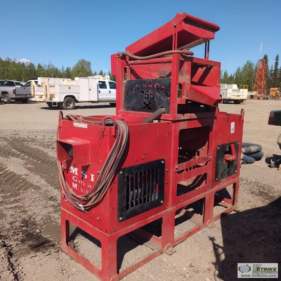 CONCENTRATOR, MSI MINING THE ENHANCER 755, WITH TANK