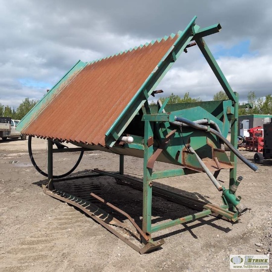 WASH PLANT, APPROX 78IN WIDE X 11FT LONG X 9FT HIGH, SKID MOUNTED