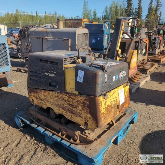 COMPACTOR, BOMAG BPH, WALK BEHIND WITH CORDED REMOTE CONTROL, HATZ DIESEL ENGINE