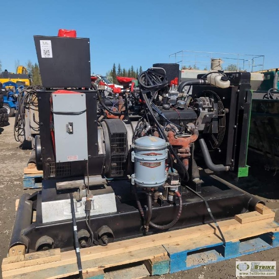 GENERATOR, INNOVATIVE PRODUCT SOLUTIONS, 35KW, 43.75KVA, 3-PHASE, 4.3L ENGINE, SKID MOUNTED
