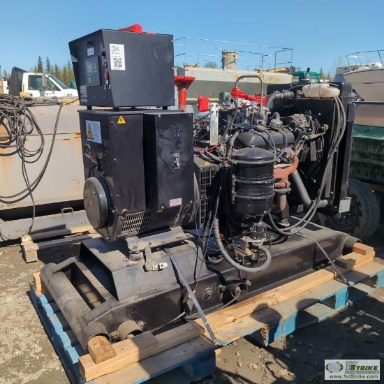 GENERATOR, INNOVATIVE PRODUCT SOLUTIONS, 35KW, 43.75KVA, 3-PHASE, 4.3L ENGINE, SKID MOUNTED