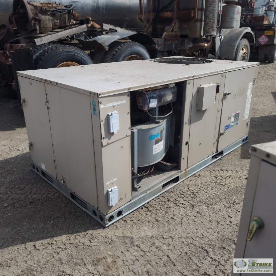 HVAC UNIT, LENNOX 64D49, NATURAL GAS FIRED, APPROX 100,000BTU OUTPUT, 460V, 60HZ, 3-PHASE