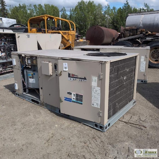 HVAC UNIT, LENNOX 64D49, NATURAL GAS FIRED, APPROX 100,000BTU OUTPUT, 460V, 60HZ, 3-PHASE