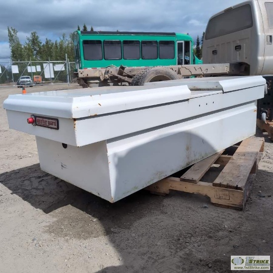 CROSS BED TOOL BOX, WEATHERGAURD, STEEL CONSTRUCTION