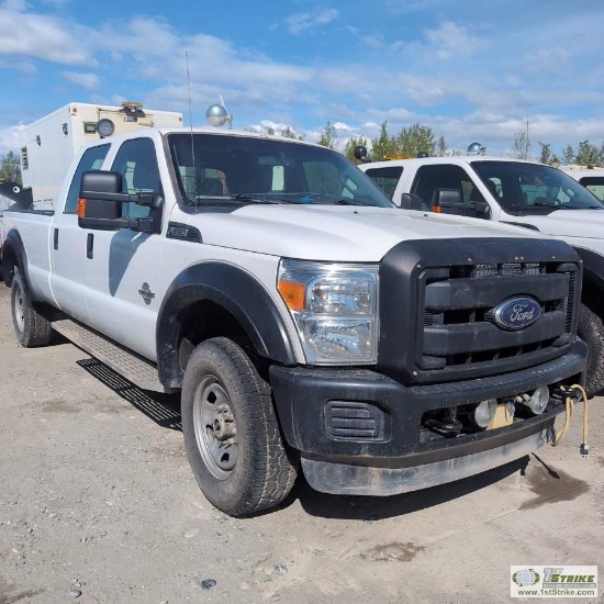 2014 FORD F-350 SUPERDUTY XL, 6.7L POWERSTROKE, 4X4, CREW CAB, LONG BED