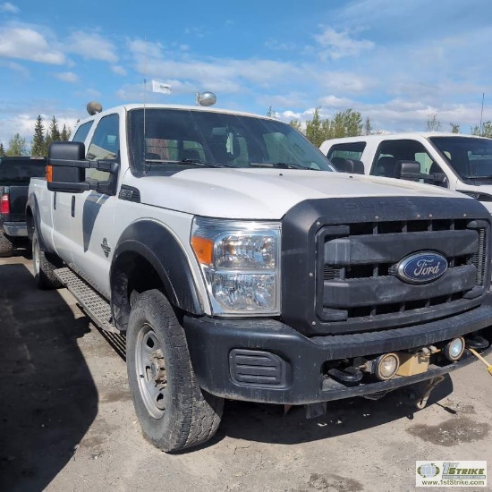 2014 FORD F-350 SUPERDUTY XL, 6.7L POWERSTROKE, 4X4, CREW CAB, LONG BED