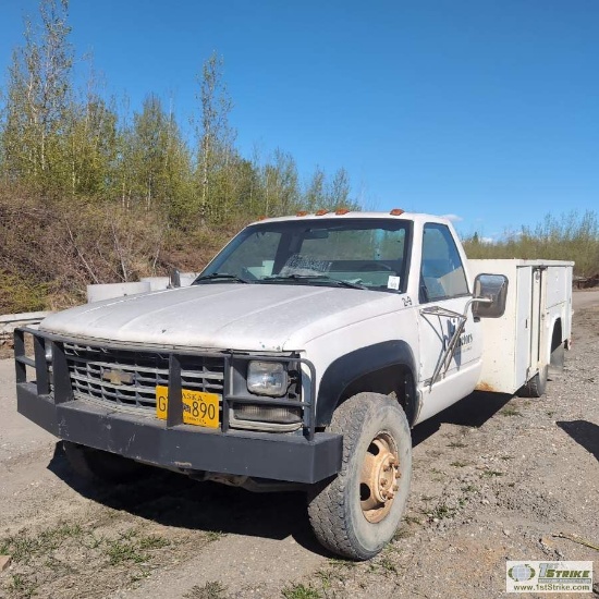 1991 CHEVROLET SERVICE TRUCK. UNKNOWN MECHANICAL PROBLEMS
