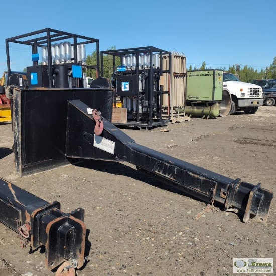 LOADER ATTACHMENT, CAT STINGER, 6300LB CAPACITY, EXTENDABLE, FITS 980F, 980G