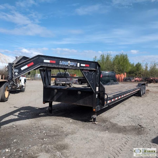 GOOSENECK TRAILER, 2007 LOAD MAX, 40FT, 24000LB GVWR