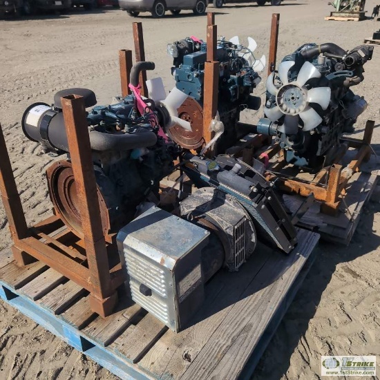 3 EACH. KUBOTA ENGINES