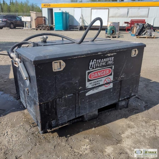 TRANSFER TANK, 100GAL, WITH PUMP, HOSE