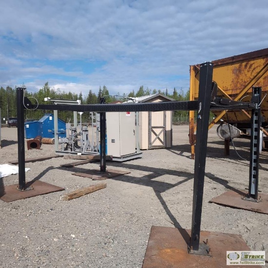 4-POST VEHICLE LIFT, MODEL FP8K-DS, 8000LB CAPACITY
