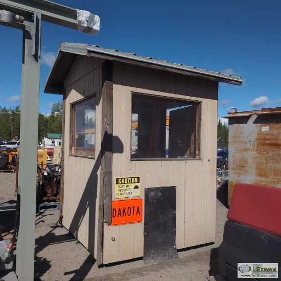 SHACK FOR SCALE,  INSULATED