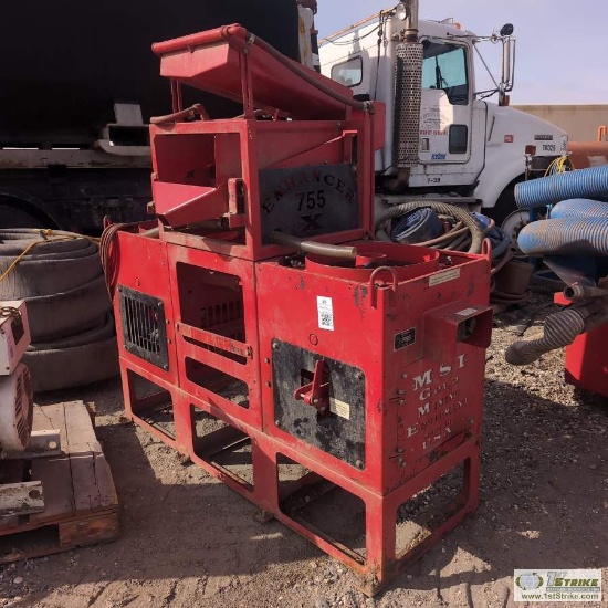CONCENTRATOR, MSI MINING THE ENHANCER 755, WITH TANK
