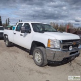 2013 CHEVROLET SILVERADO 2500HD, 6.6L DURAMAX, 4X4, CREW CAB, LONG BED. UNKOWN MECHANICAL PROBLEMS S