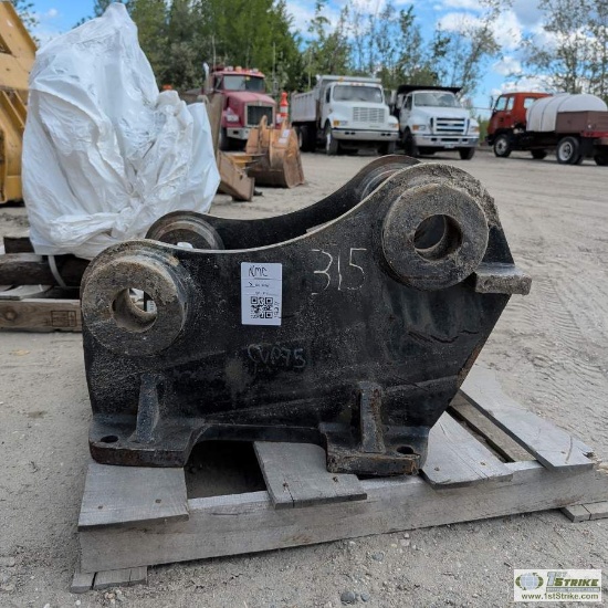 Excavator Attachment, Hammer Connector Plate, Fits Cat 315
