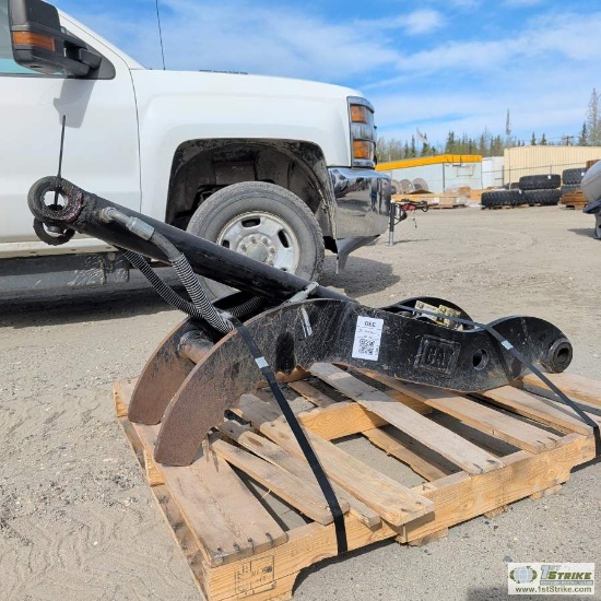 Excavator Attachment, Hydraulic Thumb, With Ram, Fits Cat 308cr Excavator