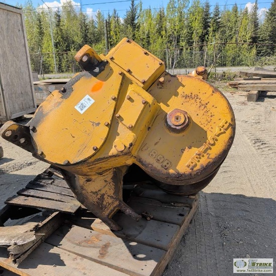 Bulldozer Attachment, Rear Mounted Winch, Hyster D89b, Pto Driven