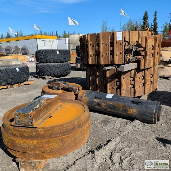 Dozer Parts Incl: Tracks, Idlers, Owner States: Fits Cat D9