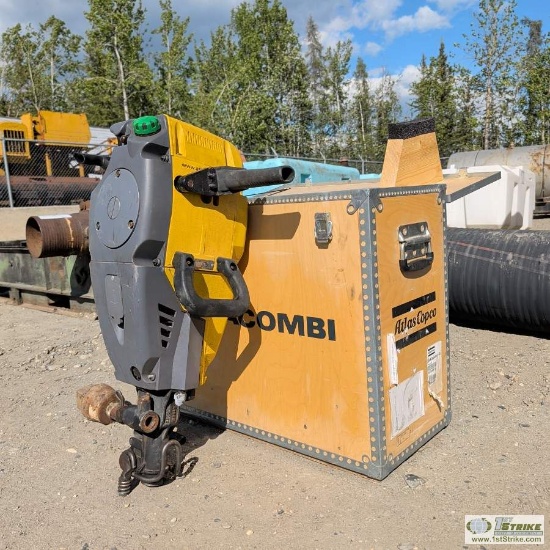 Jackhammer/Rock Drill, Atlas Copco Cobracombi, 2 Stroke Gas Engine