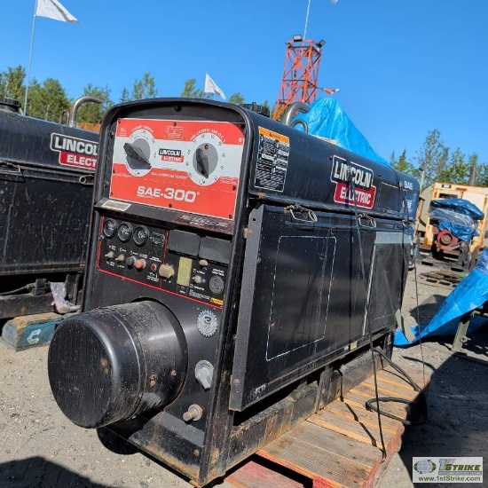 Welder, 2013 Lincoln Sae300, 4 Cylinder Perkins Diesel Engine