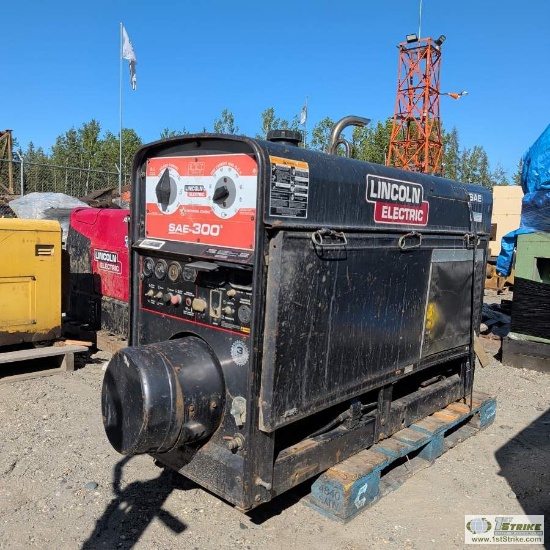 Welder, 2013 Lincoln Sae300, 4 Cylinder Perkins Diesel Engine
