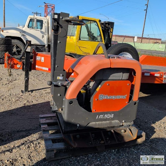 Plate Compactor, Husqvarna Lg504, Hatz Diesel