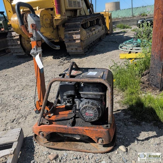 Plate Compactor, Multiquip Mikasa Model Mvh-150, 6.5hp Honda Gas Engine