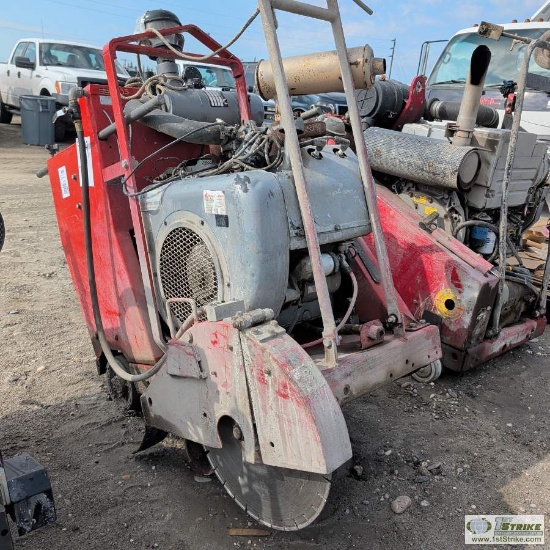 Concrete Saw, Diamant Boart Model Pro35iii18, Wisconsin Engine, 1in Arbor