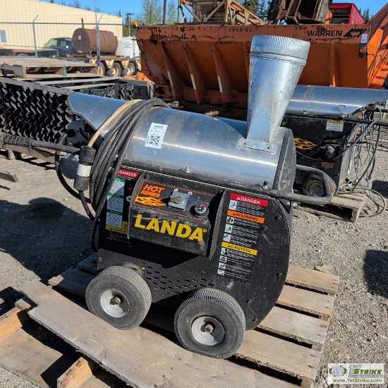 Heated Pressure Washer, Landa Hot Series, Model Hot4-2000g, 208v Single Phase. Unknown Mechanical Pr