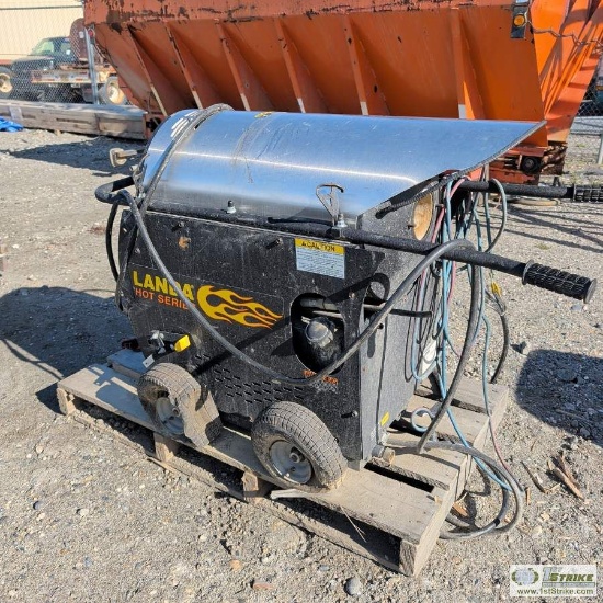 Heated Pressure Washer, Landa Hot Series, Model Hot3-3000d, 120v Single Phase. Unknown Mechanical Pr