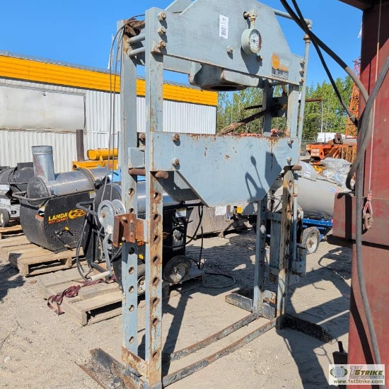 Hydraulic Press Frame, Kr Wilson Model 37f, 75 Ton Capacity. Parts Missing. No Ram
