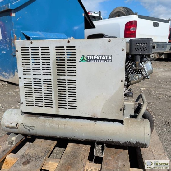1 Pallet. Misc Tools, Inc: 1ea Air Compressor, 208cc Cmxx Gas Engine, Dual Tank, 1ea Water Pump, Hon