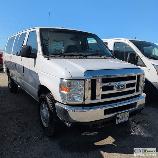 2008 Ford E-350 Superduty XLT, 5.4l Gas, Rwd, Cargo Configuration. Title In Transit
