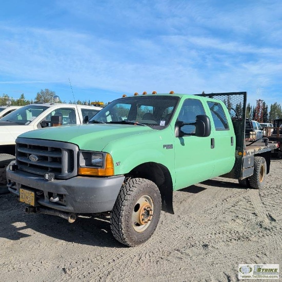 1999 Ford F-350 Superduty, 6.8l Gas, 5-Speed Manual Transmission, 4x4, Dually, Crew Cab, 9.5ft X 7.5