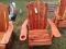 Red Cedar Amish Built Glider Rocker