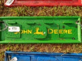 Rectangle  Metal John Deere Tailgate Sign